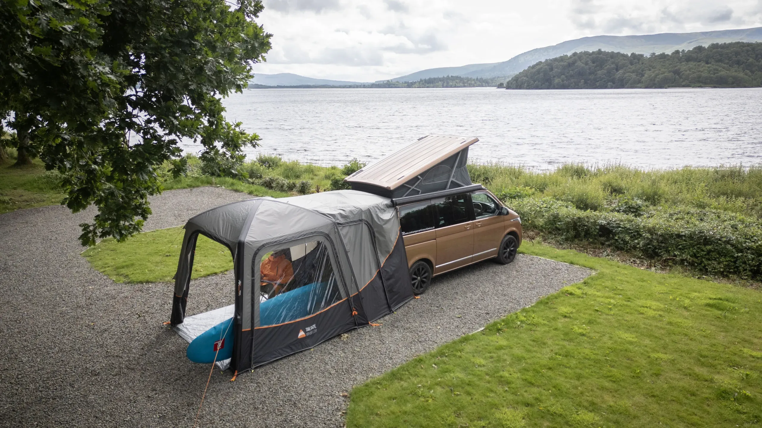Photo of 2026 Vango Tailgate Airhub II Low DriveAway Awning