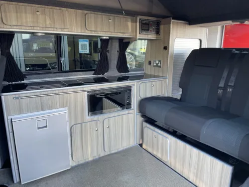 Photo 2 of 2016 16 Reg T6 Highline 102PS Manual Campervan Conversion – RIB bed, Heater, Fiamma F45, Bike Rack