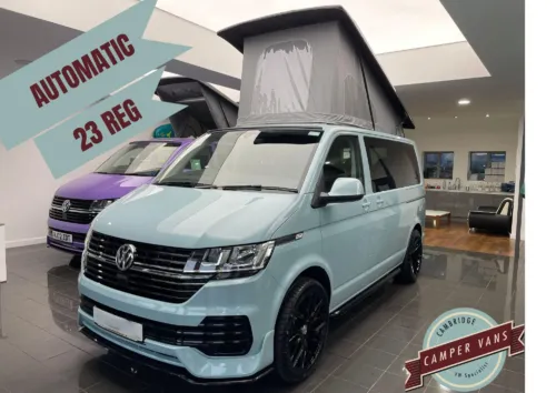 Photo of 2023 23 Reg VW T6.1 150DSG with Bus Pack Brand New Campervan Conversion with Camera & Heated Seats