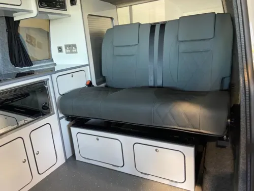 Photo 4 of 2020 20 Reg VW T6.1 Transporter, 110PS Highline, Brand new Campervan Conversion in Ascot Grey