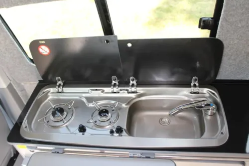 Photo 4 of 2007 57 Reg Volkswagen Transporter with Reimo Camper Van Motorhome Conversion with Crash-Tested Bed