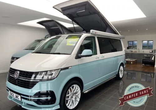 Photo of 2021 21 Reg VW T6.1 110PS with Business Pack LWB Campervan Conversion with RIB Bed