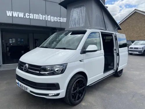 Photo of 2019 19 Reg VW Highline, 102PS in White with Black roof with Solar Panel and Diesel Heater