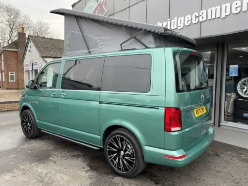 Photo 5 of 2021 71 Reg T6.1 150DSG Highline with Brand New Campervan Conversion – Cab Carpet, Heater and Solar