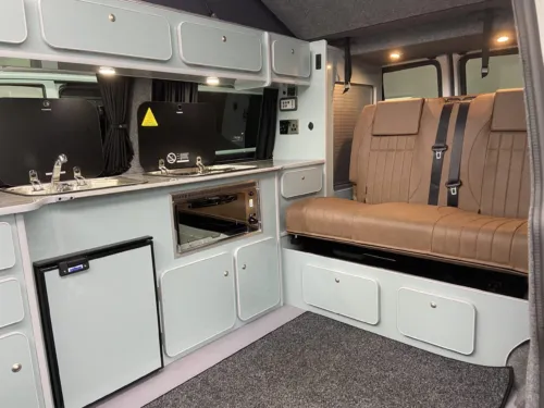 Photo 2 of 2021 21 Reg VW T6.1 110PS with Business Pack LWB Campervan Conversion with RIB Bed