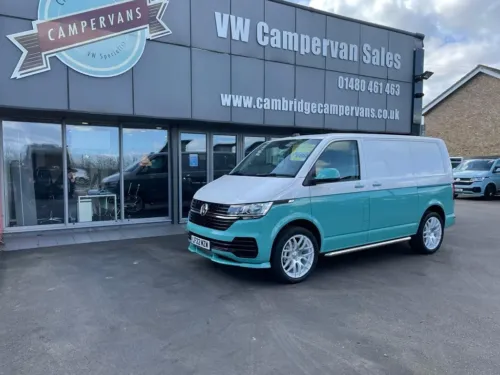 Photo 1 of 2022 22 Reg T6.1 110PS with Business Pack, Two Tone, Brand New Campervan Conversion with Rear Camera
