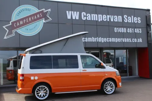 Photo of 2015 15 Reg Volkswagen 2-Tone ‘Retro’ Style Transporter Brand New Camper Van Motorhome Conversion