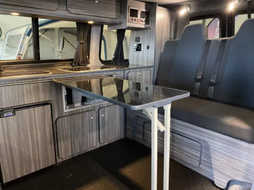 Photo 2 of 2017 17 Reg VW T6 Transporter Trendline 102PS Brand New Campervan Conversion with A/C, Heater, Solar