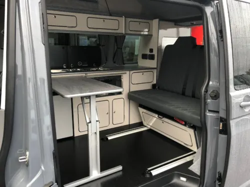 Photo 2 of 2021 71 Reg T6.1 110PS Highline Brand New Campervan Conversion with Camera, SmartBed, Heater & Solar