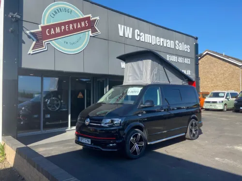 Photo 1 of 2017 17 Reg VW T6 Highline 150DSG in Black with Brand New Campervan Conversion