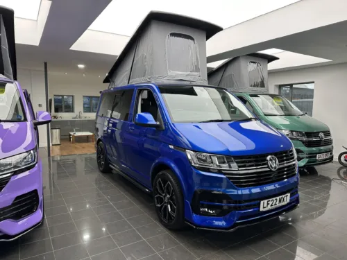 Photo 2 of 2022 22 Reg T6.1 110PS Highline Brand New Campervan Conversion with FREE Black Bike Rack!