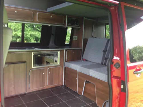 Photo 2 of 2010 10 Reg Volkswagen T5 Transporter Brand New Camper Van Motorhome Conversion with Fiamma Awning