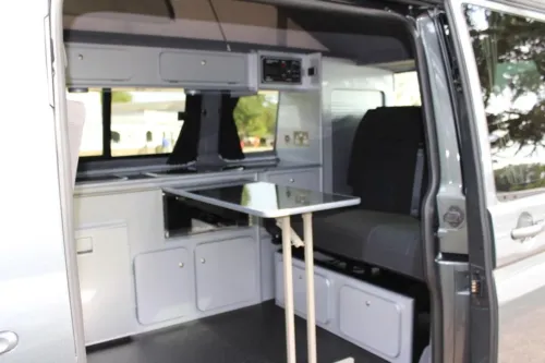 Photo 2 of 2018 68 Reg Volkswagen Transporter T6 Highline Brand New Campervan Conversion Indium Grey