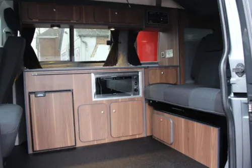 Photo 4 of 2017 17 Reg Volkswagen Transporter T6 Highline 102PS Brand New Campervan Conversion RIB Bed + Isofix