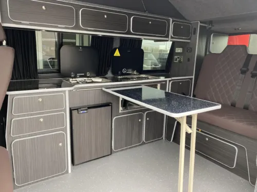 Photo 2 of 2017 17 Reg VW T6 HIGHLINE LWB 150DSG Brand New Campervan Conversion with Heater and Solar