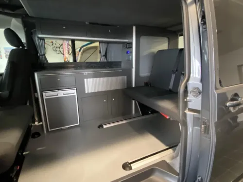 Photo 4 of 2019 69 Reg VW Transporter T6 Highline 102PS Brand New Campervan Conversion with Smart Bed on Rails