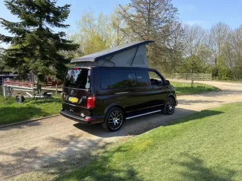 Photo 3 of Available in MAY – 2017 17 Reg VW T6 Highline with Brand New Campervan Conversion, Blackberry