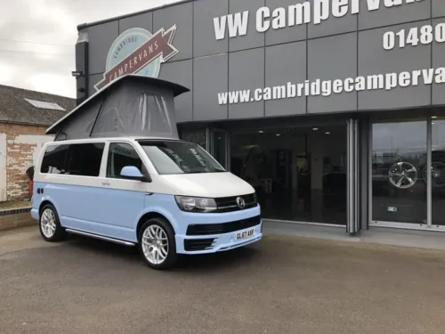Photo of 2017 67 Reg T6 Trendline in Two-Tone White/Blue with Brand New Campervan Conversion