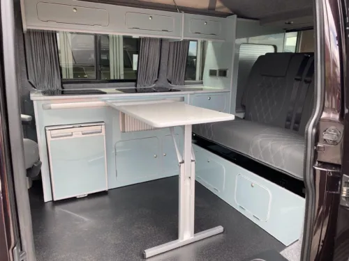 Photo 2 of 2017 17 Reg Volkswagen T6 Transporter Highline 102PS Brand New Campervan Conversion in Blackberry