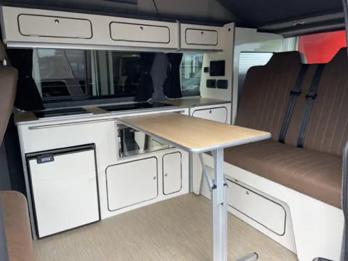 Photo 2 of 2022 22 Reg T6.1 110PS Highline Brand New Campervan Conversion, Heater, Solar & FREE Bike Rack