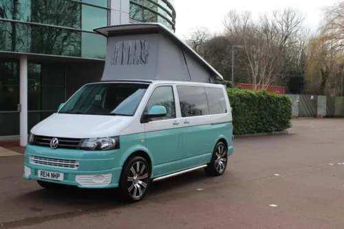 Photo of 2014 14 Reg Volkswagen T5 Transporter 102PS Brand New Camper Van Motorhome Conversion Air Con