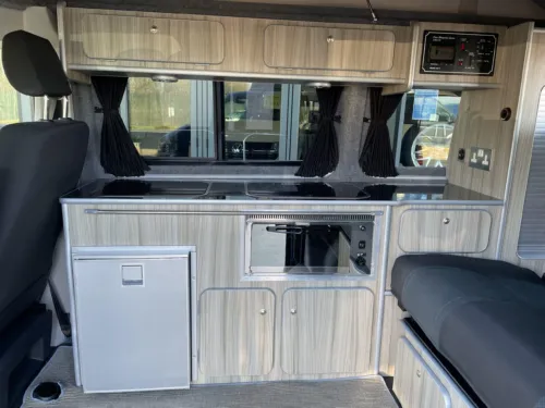 Photo 4 of 2016 16 Reg T6 Highline 102PS Manual Campervan Conversion – RIB bed, Heater, Fiamma F45, Bike Rack