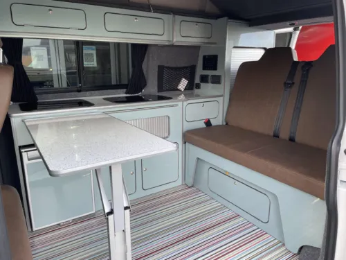Photo 2 of 2020 20 Reg VW T6.1 110PS with Business Pack, Campervan Conversion with Heater, Solar & Fiamma F45S