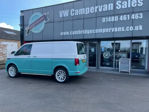 Photo 2 of 2022 22 Reg T6.1 110PS with Business Pack, Two Tone, Brand New Campervan Conversion with Rear Camera