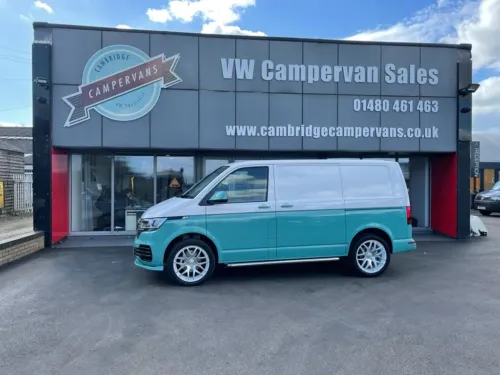 Photo 3 of 2022 22 Reg T6.1 110PS with Business Pack, Two Tone, Brand New Campervan Conversion with Rear Camera
