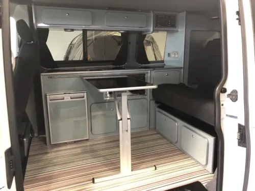 Photo 2 of 2017 67 Reg T6 Trendline in Two-Tone White/Blue with Brand New Campervan Conversion