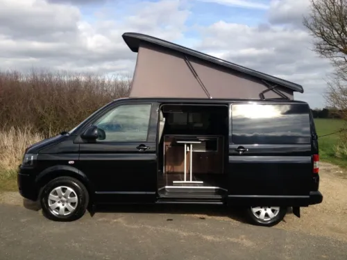 Photo 3 of 2010 60 Reg Volkswagen Transporter Brand New Camapervan Motorhome Conversion with Crash-Tested Bed