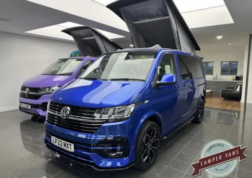 Photo 1 of 2022 22 Reg T6.1 110PS Highline Brand New Campervan Conversion with FREE Black Bike Rack!