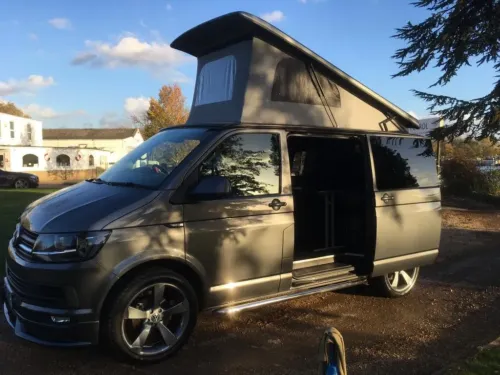 Photo 5 of 2017 17 Reg VW T6 with Full Campervan Conversion, inc. Diesel Heater, Solar Panel and Reimo Rail