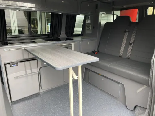 Photo 2 of 2020 20 Reg VW T6.1 110PS Brand New Campervan Conversion with Heater, Solar, Bentley Upholstery