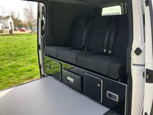Photo 2 of 2013 62 Reg Volkswagen T5 Campervan Conversion with Full Width Bed