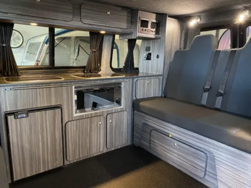 Photo 4 of 2017 17 Reg VW T6 Transporter Trendline 102PS Brand New Campervan Conversion with A/C, Heater, Solar