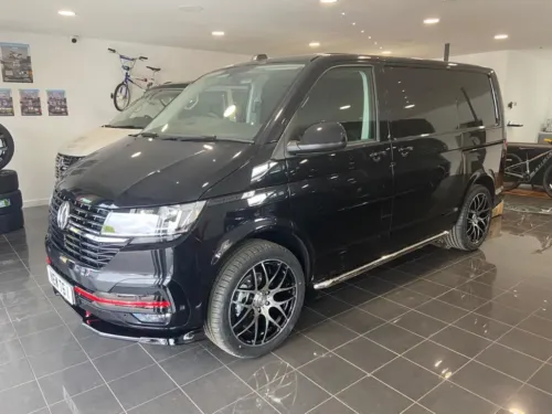 Photo 3 of 2020 20 Reg VW T6.1 Transporter 110ps Highline in Black Brand New Campervan Conversion