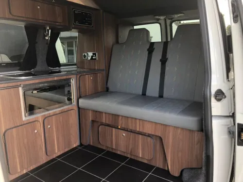Photo 2 of 2009 09 Reg Volkswagen T5 130 DSG SWB Transporter with Camper Van Motorhome Conversion