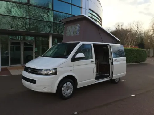 Photo of 2014 14 Reg Volkswagen Transporter Brand New Camper Van Motorhome Conversion with Crash-Tested Bed
