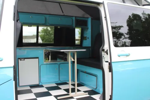 Photo 4 of 2013 13 Reg Volkswagen Transporter Brand New Camper Van Motorhome Conversion with Crash-Tested Bed