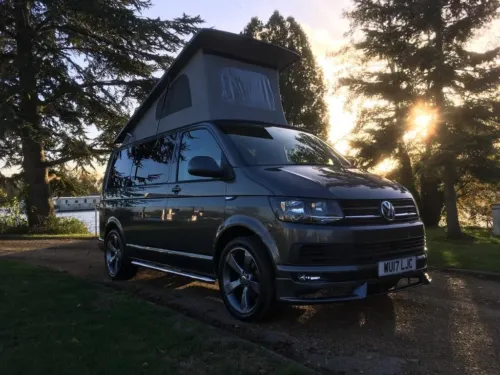 Photo of 2017 17 Reg VW T6 with Full Campervan Conversion, inc. Diesel Heater, Solar Panel and Reimo Rail