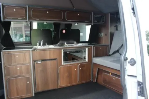 Photo 4 of 2012 61 Reg Volkswagen Transporter Brand New Camper Van Motorhome Conversion with Crash-Tested Bed