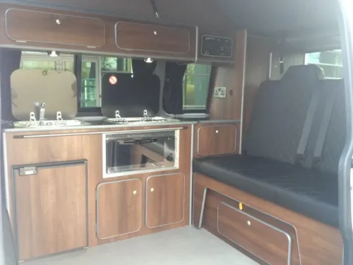 Photo 4 of 2012 12 Reg Volkswagen Transporter Brand New Camper Van Motorhome Conversion with Crash-Tested Bed