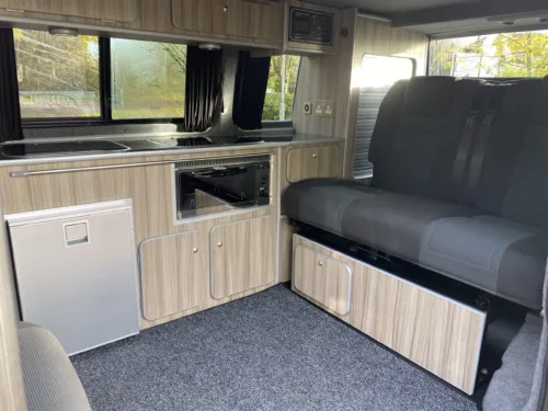 Photo 4 of 2016 66 Reg VW Transporter T6 Highline 102PS Campervan Conversion with RIB bed, Heater and Solar