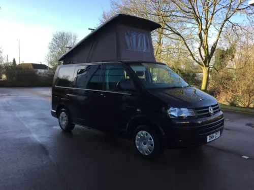 Photo 3 of 2014 14 Reg Volkswagen Transporter Brand New Camper Van Conversion with Elevating Roof Rack