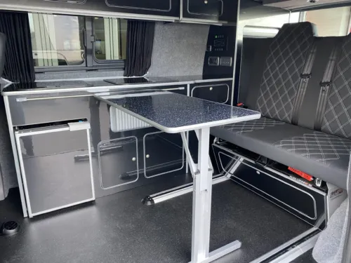 Photo 4 of 2020 70 Reg VW T6.1 110PS Highline Brand New Campervan Conversion with SMART Bed, Heater & Solar