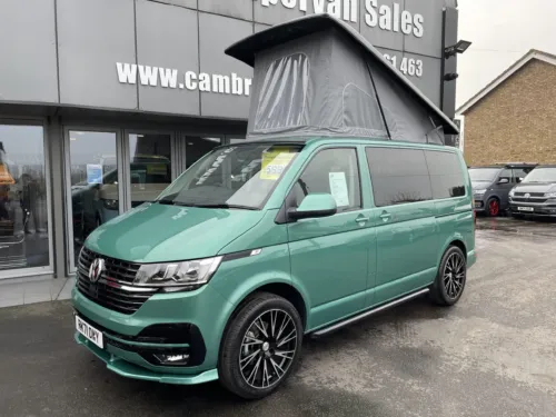 Photo 3 of 2021 71 Reg T6.1 150DSG Highline with Brand New Campervan Conversion – Cab Carpet, Heater and Solar