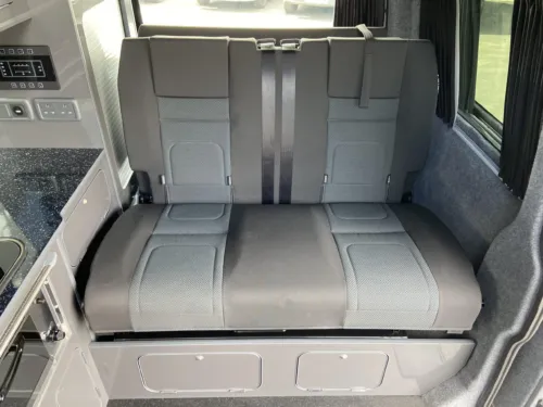 Photo 4 of 2020 20 Reg VW T6.1 Highline, 150DSG, Full Campervan Conversion, with RIB bed, Heater, Fiamma Awning