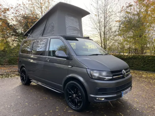 Photo 1 of 2016 66 Reg VW Transporter T6 Highline 102PS Campervan Conversion with RIB bed, Heater and Solar