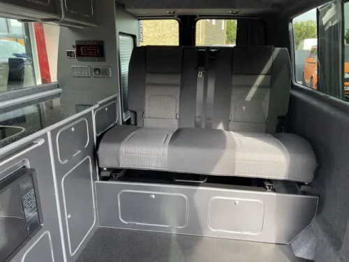 Photo 4 of 2022 22 Reg T6.1 T30 LWB 150PS Highline Brand New Campervan Conversion with Rear Camera